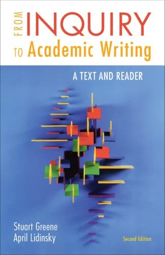 Portada de From inquiry to academic writing