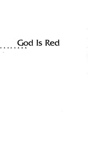 Portada de God is red