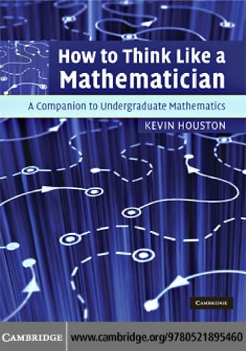 Portada de How to think like a mathematician