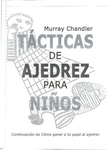 Portada de Tácticas de ajedrez para niños