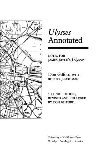 Portada de Ulysses annotated
