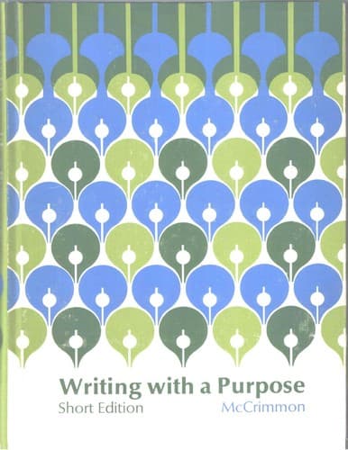 Portada de Writing with a purpose