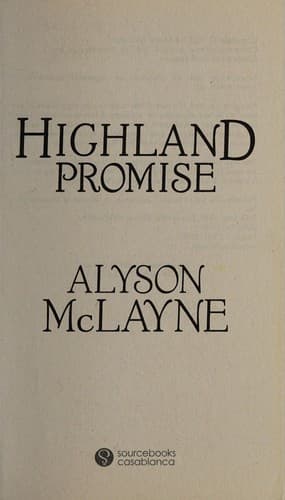 Portada de Highland Promise