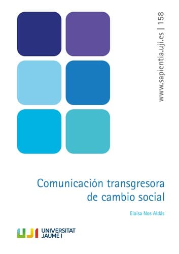 Portada de Comunicación transgresora de cambio social