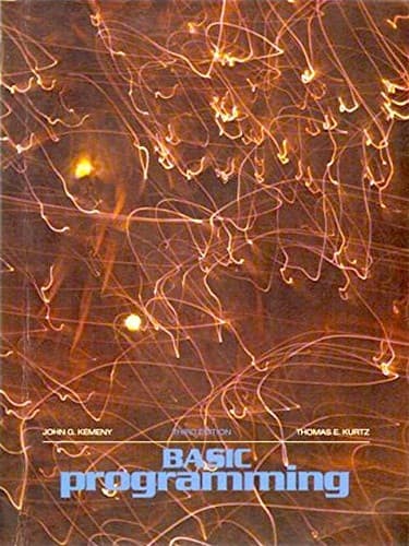 Portada de Basic programming