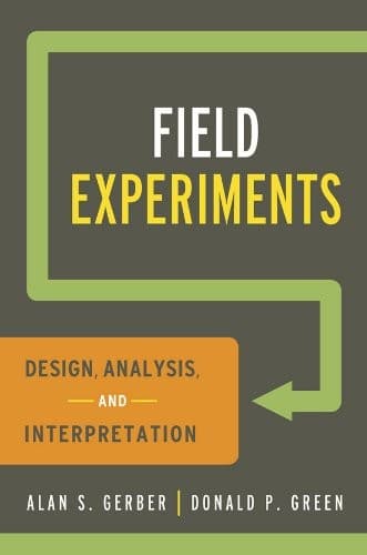 Portada de Field experiments