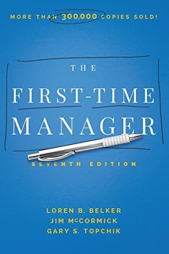Portada de The First-Time Manager
