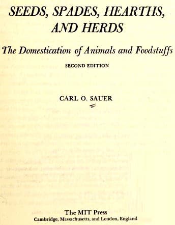 Portada de Agricultural Origins and Dispersals - The Domestication of Animals and Foodstuffs