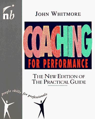 Portada de Coaching for performance