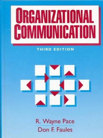 Portada de Organizational communication