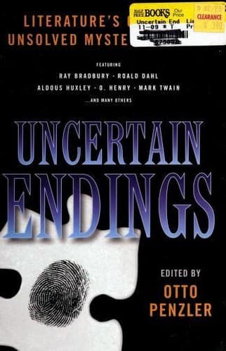 Portada de Uncertain Endings