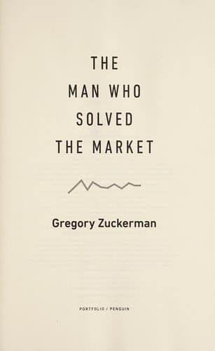 Portada de The Man Who Solved the Market