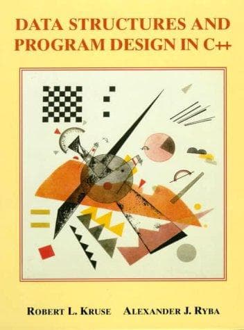 Portada de Data structures and program design in C++