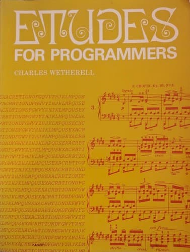 Portada de Etudes for Programmers