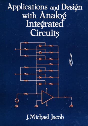 Portada de Applications & design with analog integrated circuits
