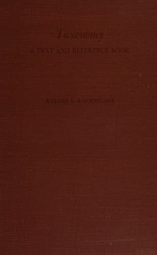 Portada de Taxonomy