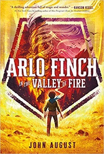 Portada de Arlo Finch in the valley of fire