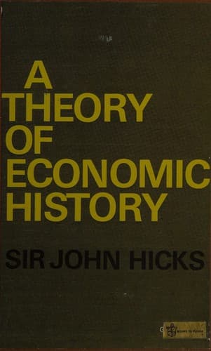 Portada de A Theory of Economic History