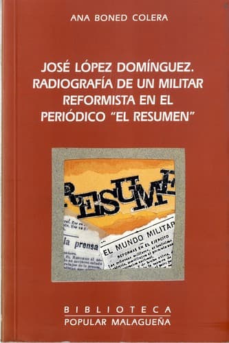 Portada de José López Domínguez