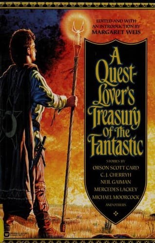 Portada de A quest lover's treasury of the fantastic