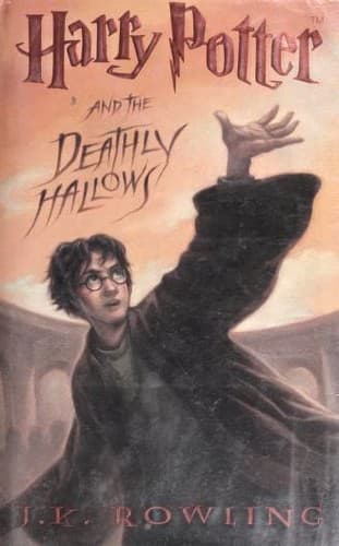 Portada de Harry Potter and the Deathly Hallows