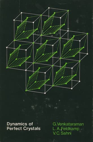 Portada de Dynamics of perfect crystals