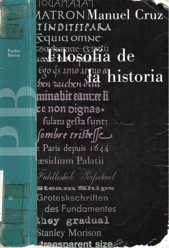 Portada de Filosofía de la historia
