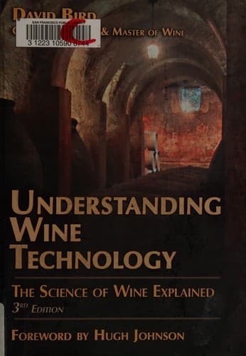 Portada de Understanding wine technology