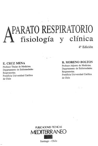 Portada de Aparato respiratorio