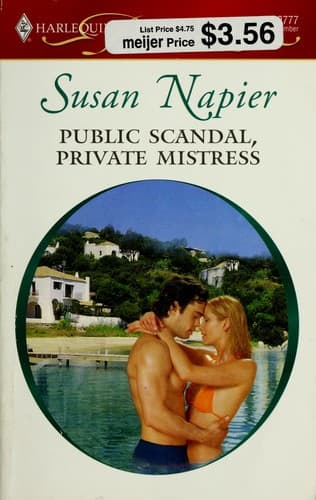 Portada de Public scandal, private mistress
