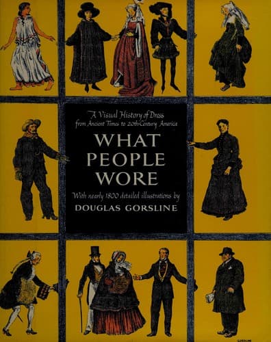 Portada de What People Wore