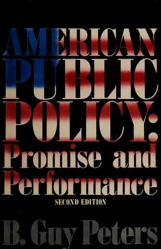 Portada de American public policy