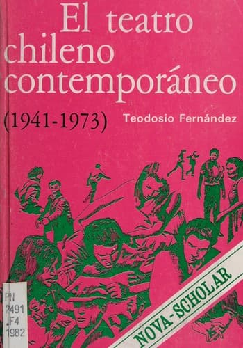 Portada de El teatro chileno contemporáneo, 1941-1973