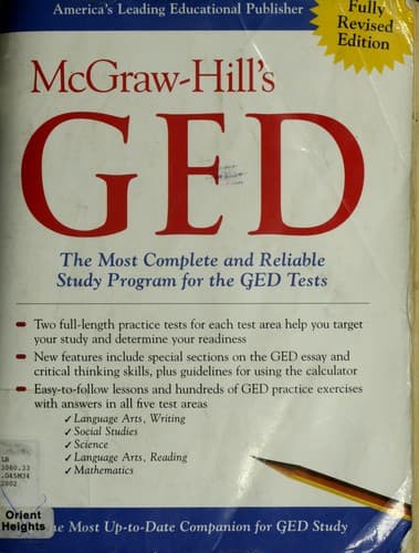Portada de McGraw-Hill's GED