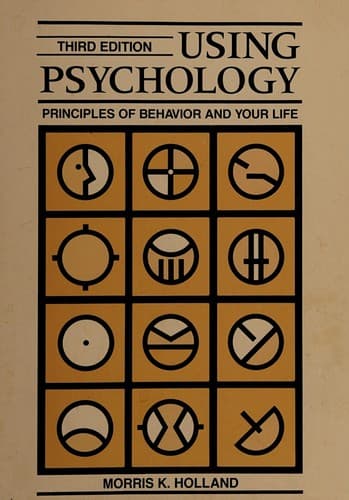 Portada de Using psychology