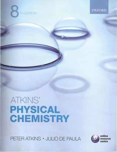 Portada de Atkins' Physical Chemistry