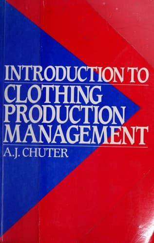 Portada de Introduction to clothing production management