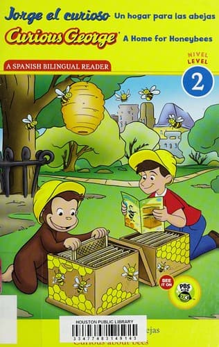 Portada de Jorge el curioso, un hogar para las abejas =
