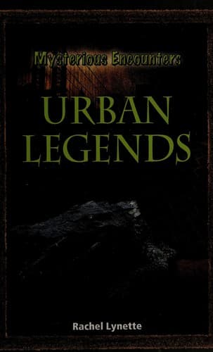 Portada de Urban Legends (Mysterious Encounters)