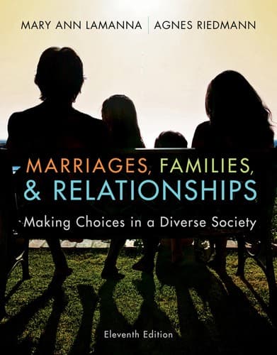 Portada de Marriages, families, and relationships