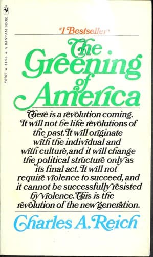 Portada de The Greening of America
