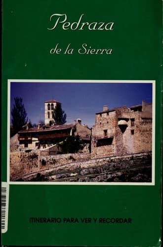 Portada de Pedraza de la Sierra