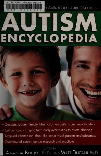 Portada de Autism encyclopedia