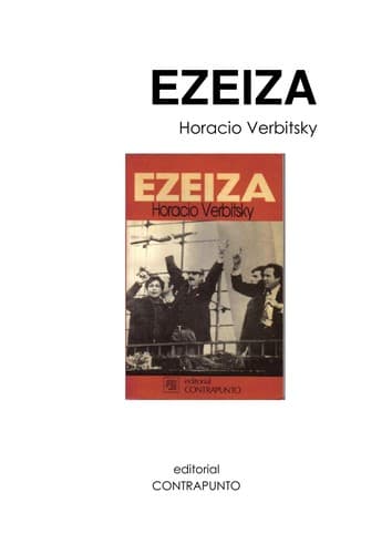 Portada de Ezeiza