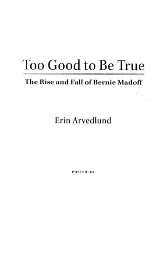 Portada de Too good to be true