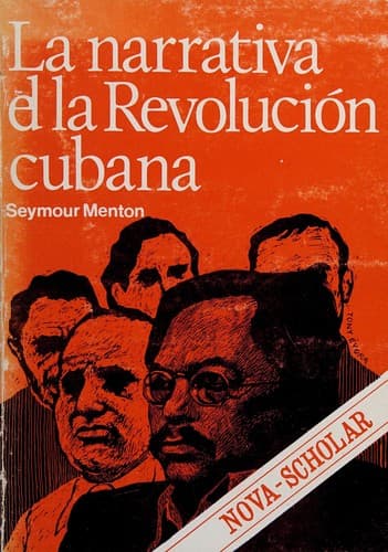 Portada de La narrativa de la Revolución cubana
