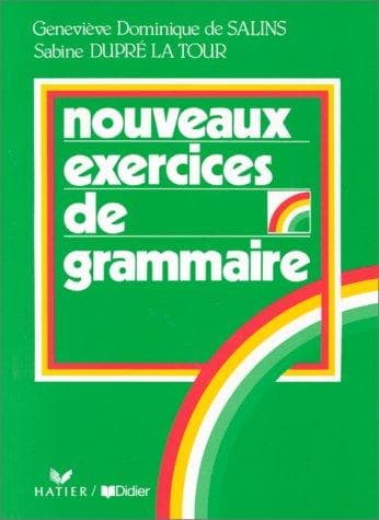 Portada de Nouveaux Exercises de Gramm