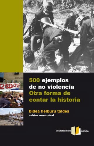 Portada de 500 ejemplos de no violencia