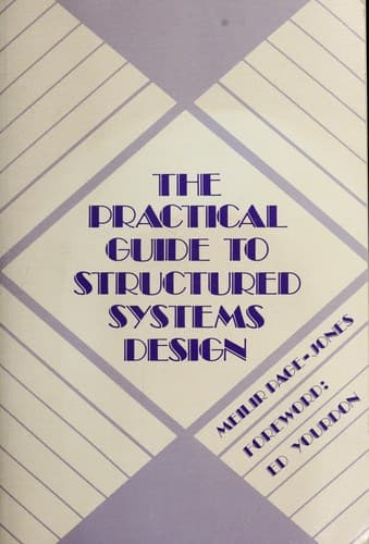 Portada de The practical guide to structured systems design