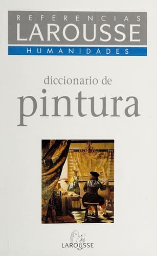 Portada de Diccionario de pintura